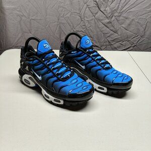 Nike Air Max Plus Tuned Air Blue Shoes Sneakers - Men's Size 8